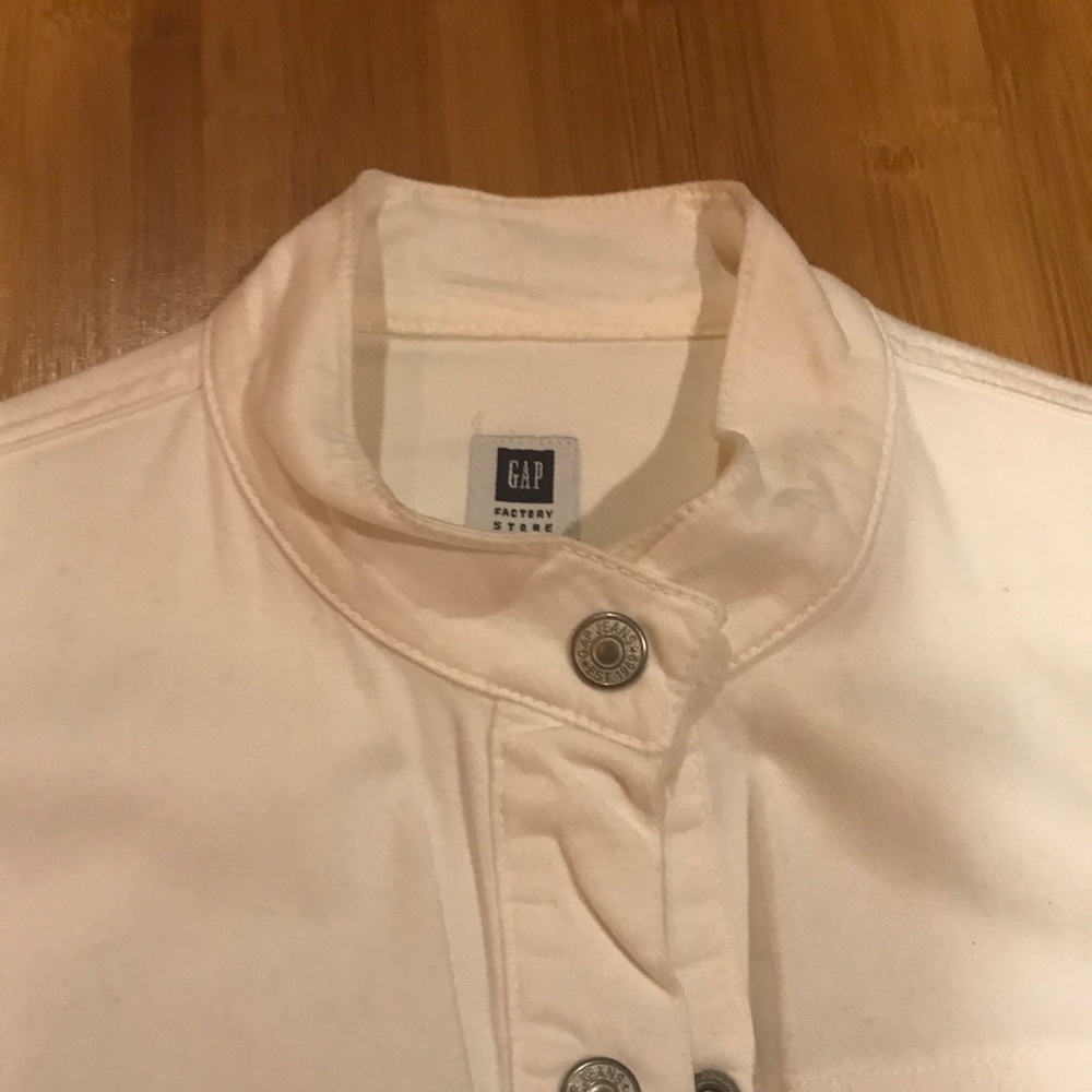 Gap White Jean Jacket - image 2